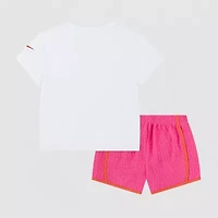 Nike Little Girls 2-pc. Short Set