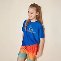 Quiksilver Big Kid Boys Striped Swim Trunks