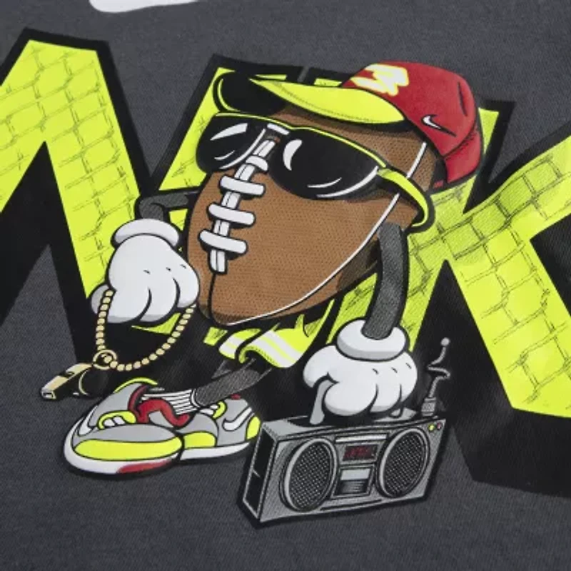 Nike 3BRAND by Russell Wilson Big Kid Boys Crew Neck Short Sleeve Regular Fit Graphic T-Shirt