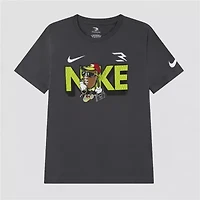 Nike 3BRAND by Russell Wilson Big Kid Boys Crew Neck Short Sleeve Regular Fit Graphic T-Shirt