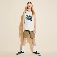 Quiksilver Big Kid Boys Crew Neck Sleeveless Tank Top
