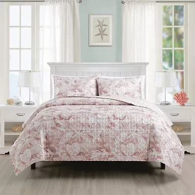 Richmond Park Watercolor Stripe 3-pc. Quilt Set