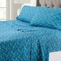 Home Expressions Cool And Crisp 6pc Cotton Percale Sheet Set