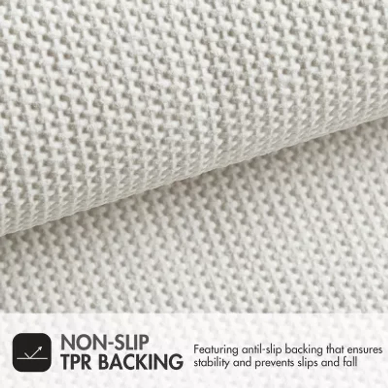 Madison Park Tufted Pearl Channel Soft Solid Bath Rug