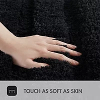 Madison Park Tufted Pearl Channel Soft Solid Bath Rug