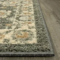 Maples Persian Gray Border Indoor Rectangular Accent Rug