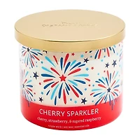 Distant Lands 14oz Cherry Sparkler 3-Wick Scented Jar Candle