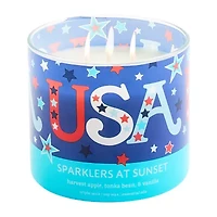 Distant Lands 14oz Sparklers At Sunset 3-Wick Scented Jar Candle