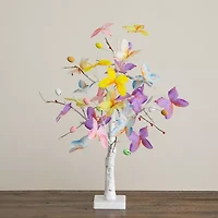 Nearly Natural 2ft Butterfly Twig Indoor Artificial Tree