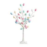 Nearly Natural 3ft Easter Twig Lighted Indoor Artificial Tree