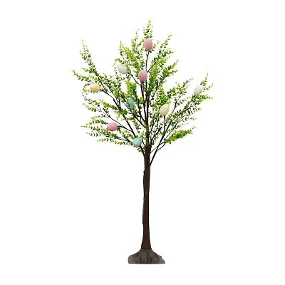 Nearly Natural 3ft Easter Egg Twig With Greens Lighted Indoor Artificial Tree