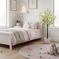 Nearly Natural 3ft Easter Egg Twig With Greens Lighted Indoor Artificial Tree