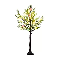 Nearly Natural 3ft Easter Egg Twig With Greens Lighted Indoor Artificial Tree