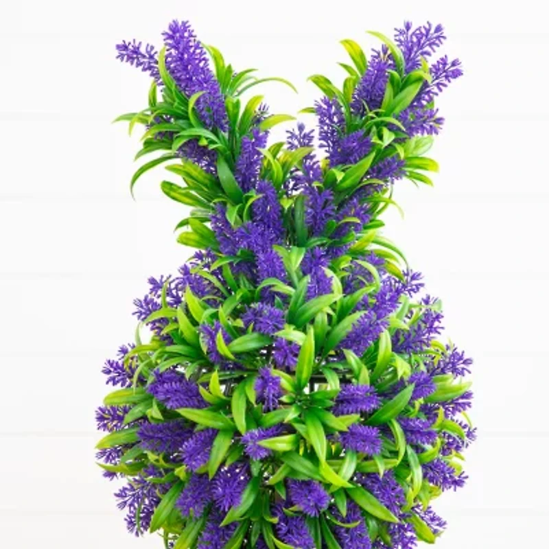 Nearly Natural 31" Bunny Shaped Lavender Artificial Plant