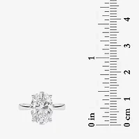 Grown Gorgeous (F / Vs2) Womens / CT. T.W. Lab White Diamond 14K Gold Oval Solitaire Engagement Ring