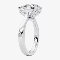 Grown Gorgeous (F / Vs2) Womens / CT. T.W. Lab White Diamond 14K Gold Oval Solitaire Engagement Ring
