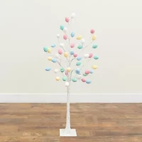 Nearly Natural 4ft Easter Twig Lighted Indoor Artificial Tree