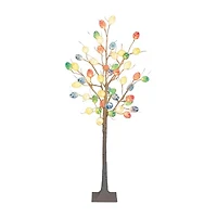 Nearly Natural 4ft Easter Twig Lighted Indoor Artificial Tree