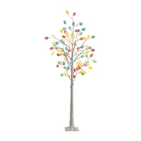 Nearly Natural 6ft Easter Twig Lighted Indoor Artificial Tree