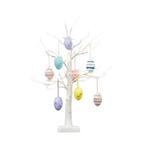 Nearly Natural 2ft Easter Twig With Egg Ornaments Indoor Artificial Tree