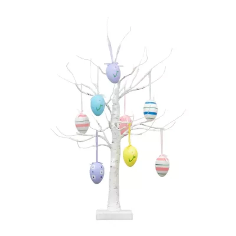 Nearly Natural 2ft Easter Twig With Egg Ornaments Indoor Artificial Tree