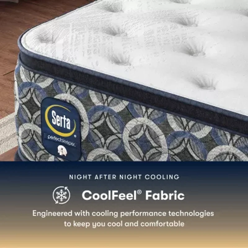 The Serta Perfect Sleeper Mondale 14" Plush Pillow Top - Mattress + Box Spring