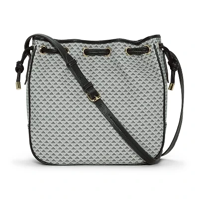 Liz Claiborne Aria Drawstring Bucket Bag