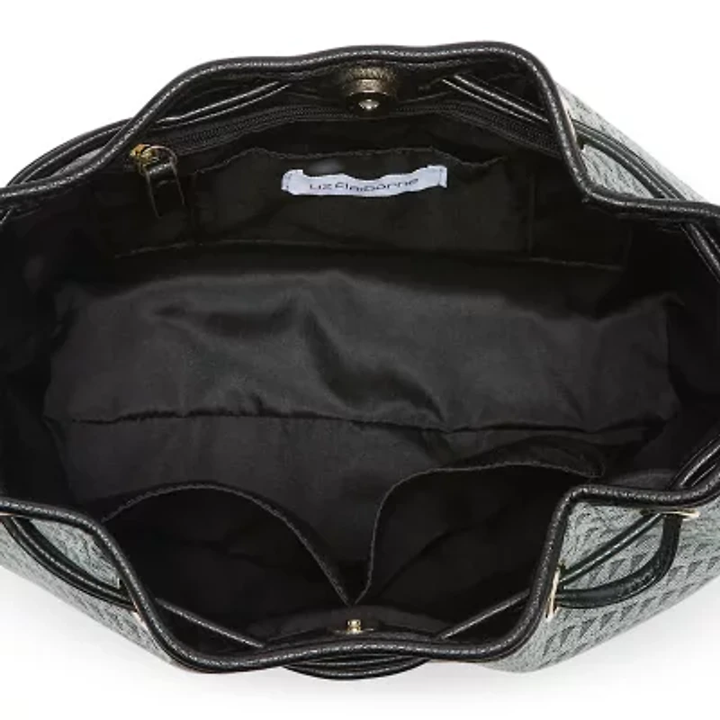 Liz Claiborne Aria Drawstring Bucket Bag
