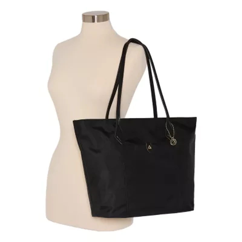 Liz Claiborne Louise Nylon Tote Bag