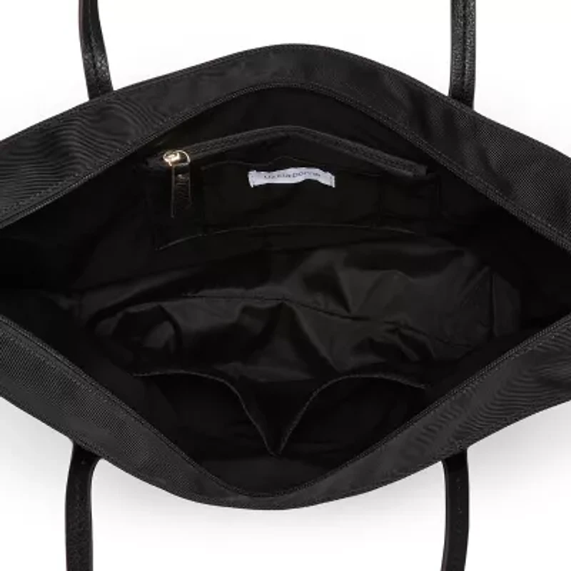 Liz Claiborne Louise Nylon Tote Bag