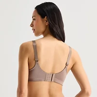 Underscore Fashion Plus Comfort Lace Trim Unlined Wireless Full Coverage Bra