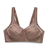 Underscore Fashion Plus Comfort Lace Trim Unlined Wireless Full Coverage Bra