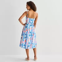 by&by Womens Juniors Sleeveless A-Line Dress