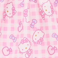 Toddler Girls Short Sleeve Ruffled Hello Kitty A-Line Dress
