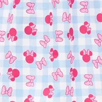 Disney Toddler Girls Short Sleeve Ruffled Minnie Mouse A-Line Dress