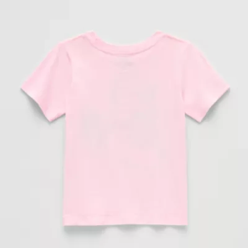 Disney Toddler Girls Crew Neck Short Sleeve Minnie Mouse Graphic T-Shirt