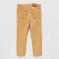 U.S. Polo Assn. Toddler Boys Straight Regular Fit Flat Front Pant