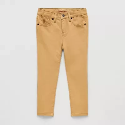 U.S. Polo Assn. Toddler Boys Straight Regular Fit Flat Front Pant