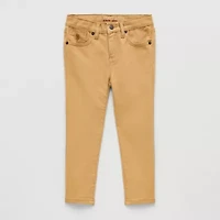 U.S. Polo Assn. Toddler Boys Straight Regular Fit Flat Front Pant