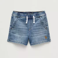 U.S. Polo Assn. Toddler Boys Pull-On Short