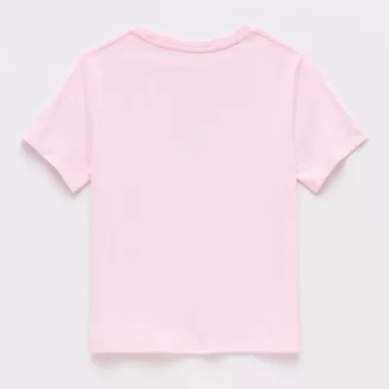 Disney Collection Girls Crew Neck Short Sleeve Princess T-Shirt