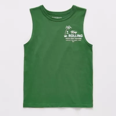 Thereabouts Little & Big Kid Boys Crew Neck Sleeveless Tank Top