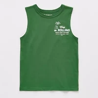 Thereabouts Little & Big Kid Boys Crew Neck Sleeveless Tank Top
