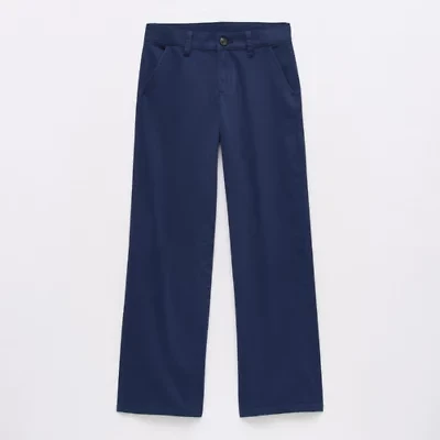 Thereabouts Little & Big Kid Girls Wide Leg Regular Fit Flat Front Pant
