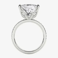Grown Gorgeous (F / Vs2) Womens 7 Ct.T.W. Lab White Diamond 14K Gold Side Stone Engagement Ring