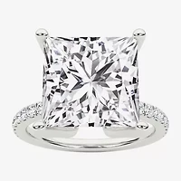 Grown Gorgeous (F / Vs2) Womens 7 Ct.T.W. Lab White Diamond 14K Gold Side Stone Engagement Ring