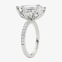 Grown Gorgeous (F / Vs2) Womens 7 Ct.T.W. Lab White Diamond 14K Gold Side Stone Engagement Ring