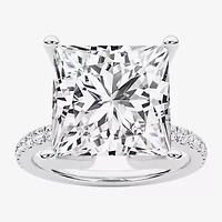 Grown Gorgeous (F / Vs2) Womens 7 Ct.T.W. Lab White Diamond 14K Gold Side Stone Engagement Ring