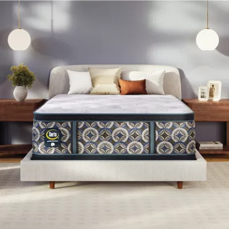 The Serta Perfect Sleeper Autumndale 15" Plush Pillow Top - Mattress + Box Spring