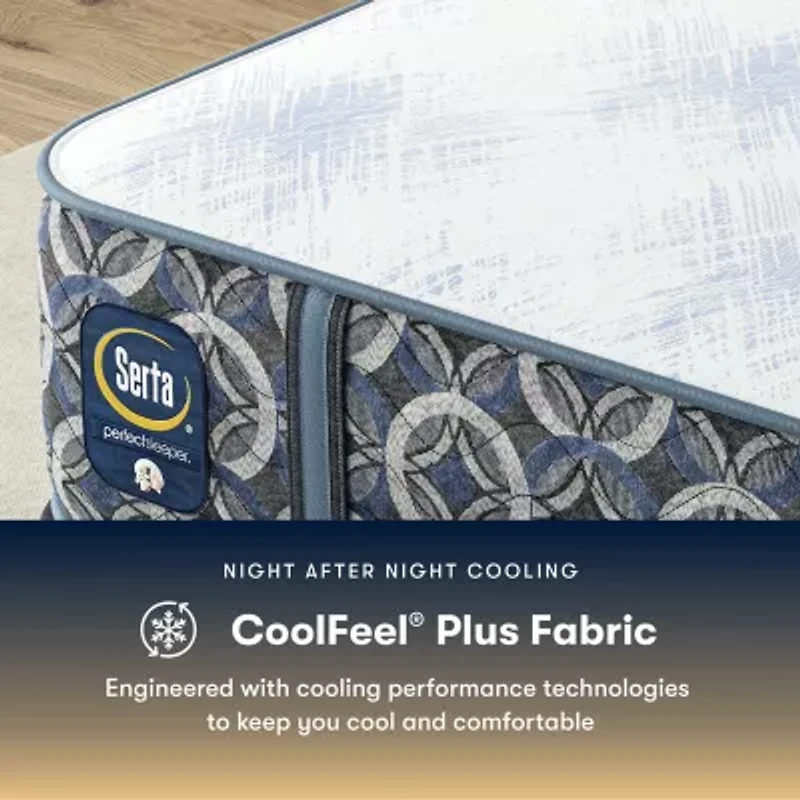 The Serta Perfect Sleeper Morningdale Hybrid 13.5" Medium Tight Top - Mattress + Box Spring